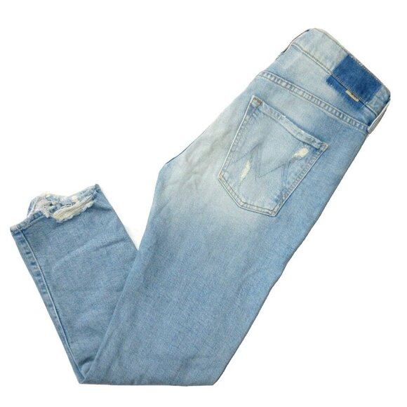 NWT Mother Superior Scrapper Ankle in Bless You, Again! Straight Crop Jeans 31 - Picture 5 of 5